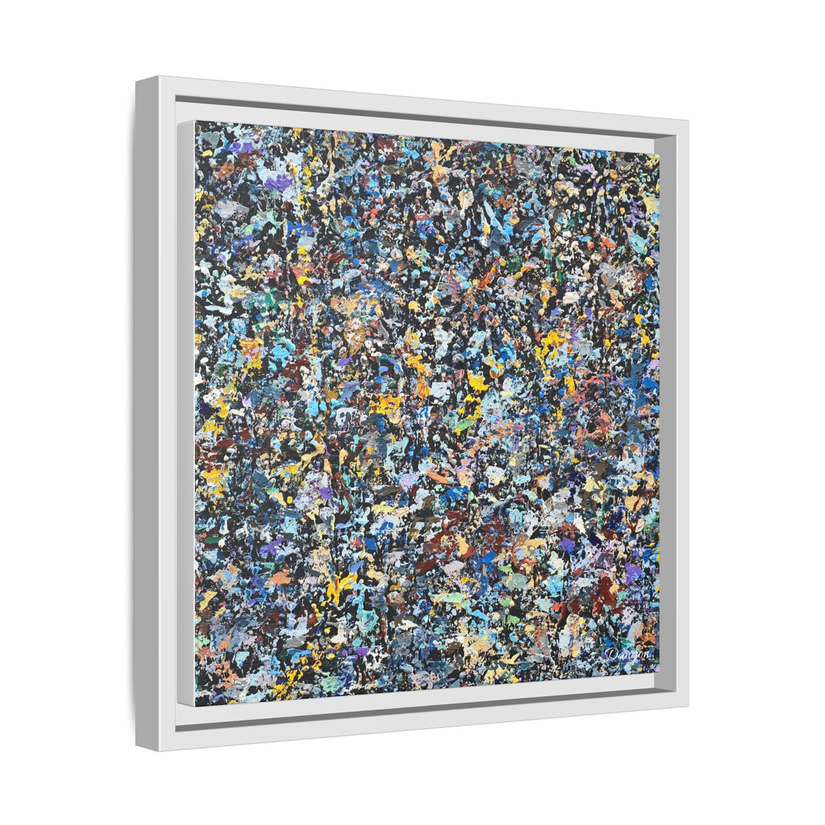 Matte Canvas, Framed Abstract Print