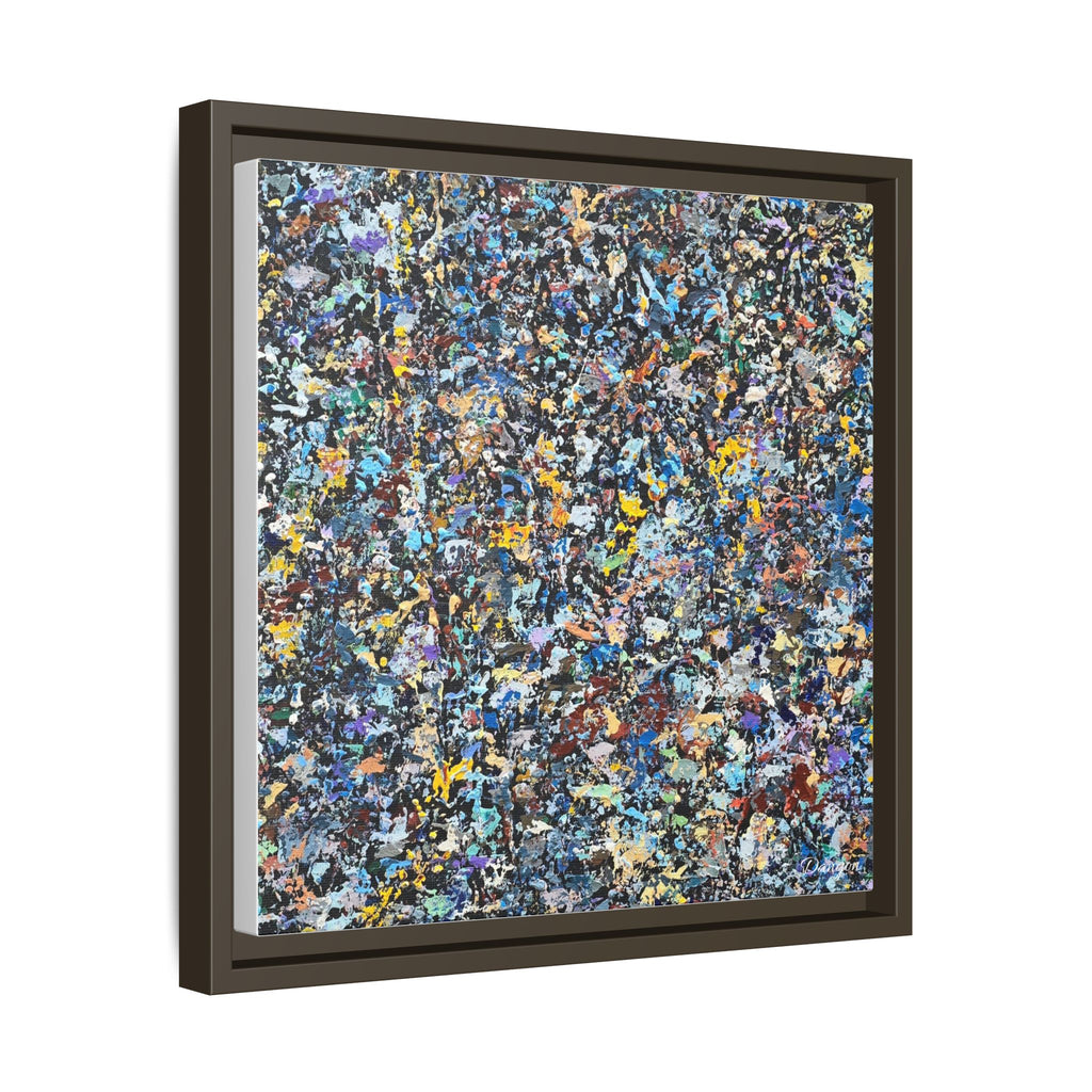 Matte Canvas, Framed Abstract Print