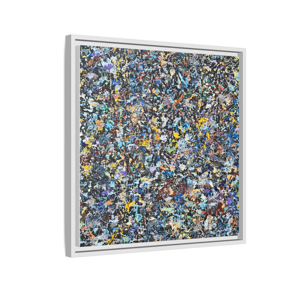 Matte Canvas, Framed Abstract Print